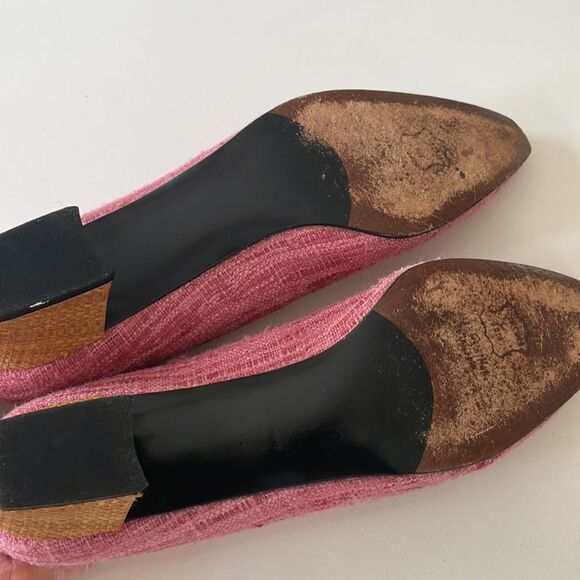 Stuart Weitzman Vintage Tweed Shoes - Picture 7 of 8